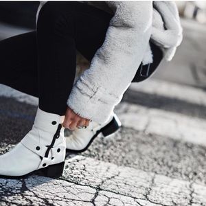 Modern Harness Frye Boots